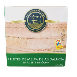 Filetes de melva de Andalucía en aceite de oliva 252gr