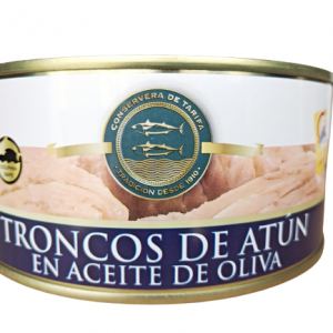 Troncos de atún en conservas en aceite de oliva 975gr
